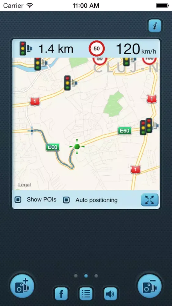iSpeedCam (Traffic Speed Camera Alert) স্ক্রিনশট