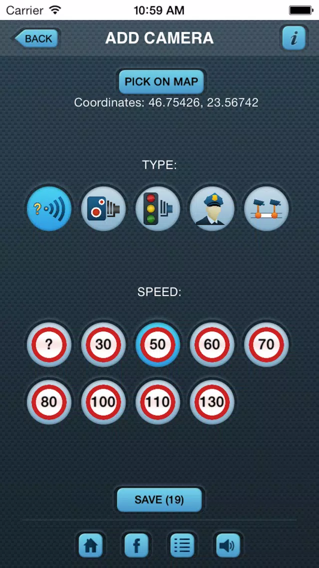 i SpeedCam Asia (Speed Camera Detector with GPS Tracking)應用截圖