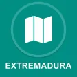 Extremadura, Spain : Offline GPS Navigation