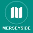 Merseyside, UK : Offline GPS Navigation