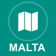 Malta : Offline GPS Navigation