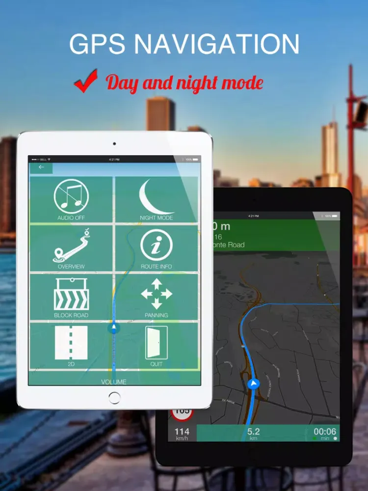 Captures d'écran de Nassau, Bahamas : Offline GPS Navigation iPad 