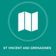St Vincent and Grenadines : Offline GPS Navigation