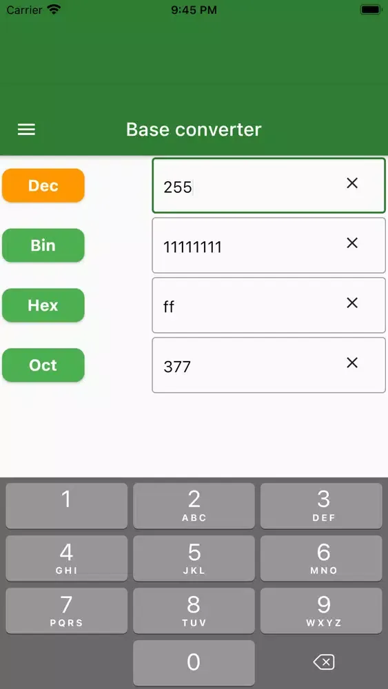 Easy Network calculator Screenshots