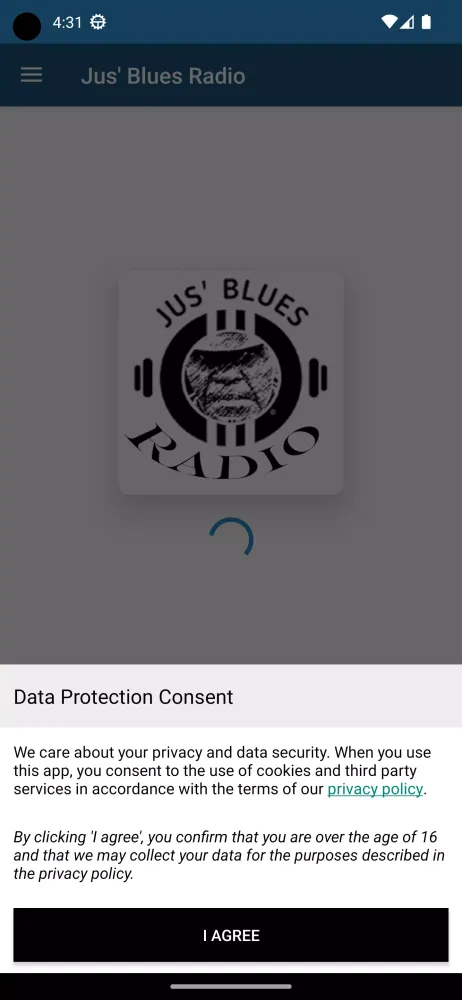 Jus' Blues Radio Screenshots