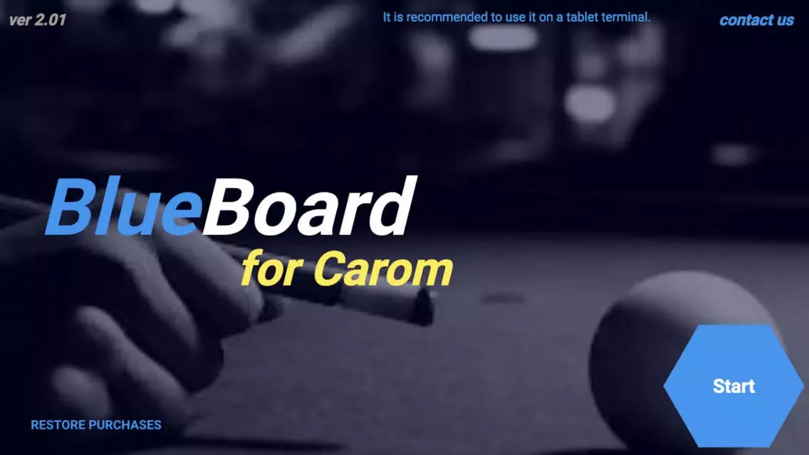 Blue Board for Carom Screenshots