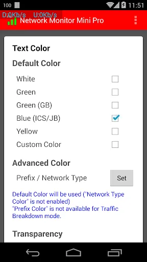 Network Monitor Mini Screenshots