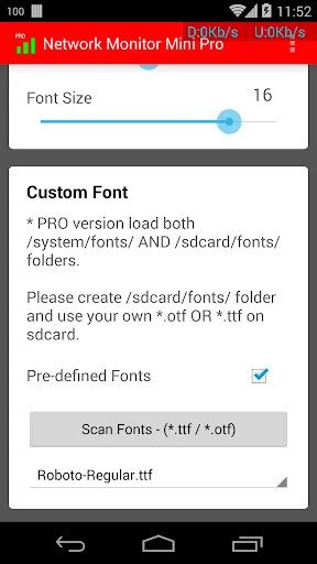 Network Monitor Mini Screenshots
