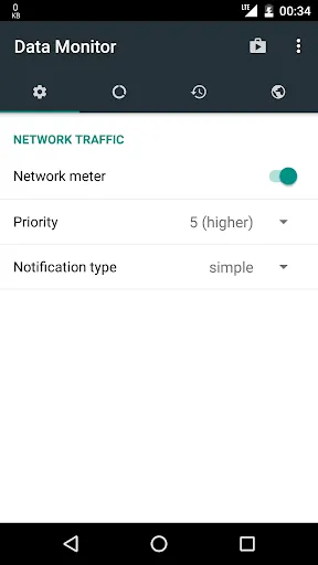 Capturas de pantalla de Data Monitor: Simple Net-Meter