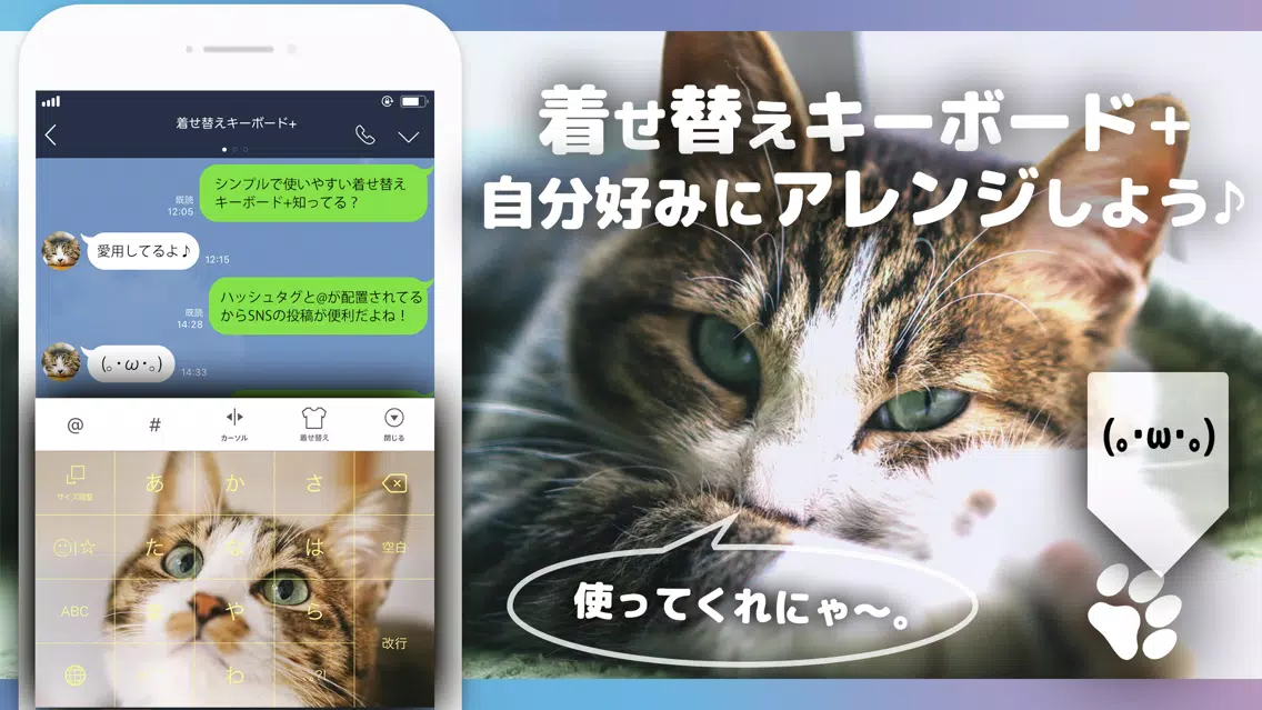 Kisekae Keyboard+应用截图