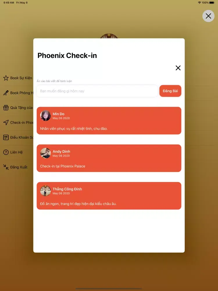 Phoenix Palace iPad  Screenshots