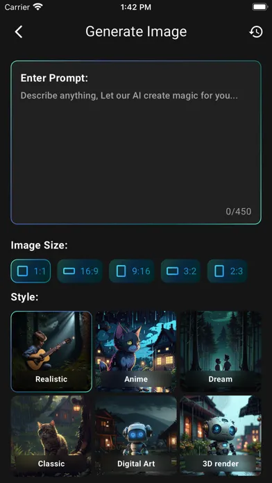 Capturas de pantalla de Aurora - Photo AI