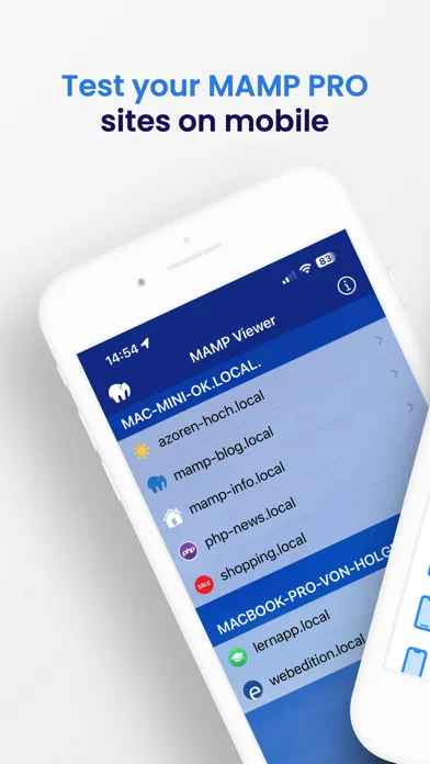 MAMP Viewer Screenshots