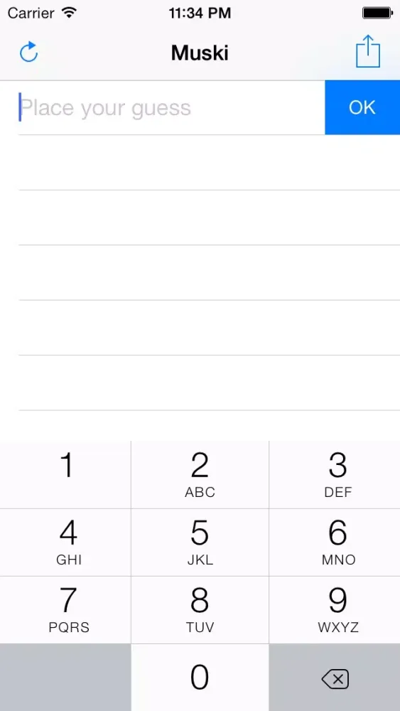 Tangkapan layar Numeri (The Number Game)