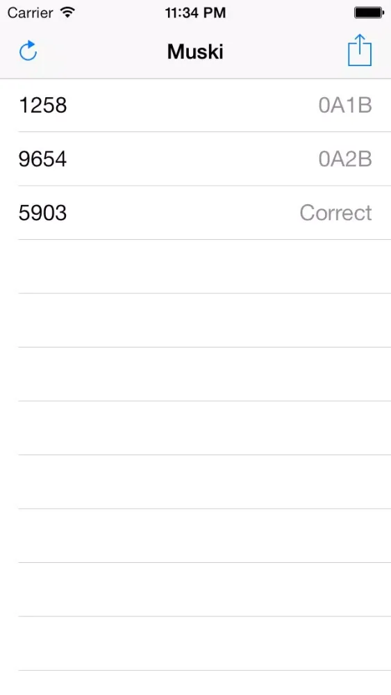 Tangkapan layar Numeri (The Number Game)