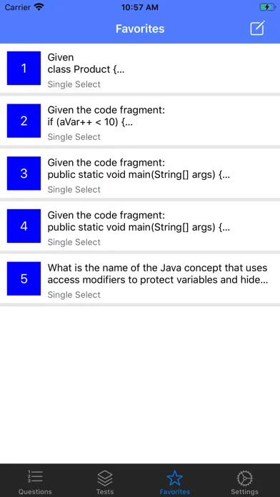Java SE8 Certification 1Z0-808 스크린샷