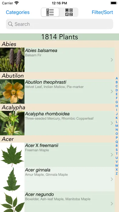 Minnesota Wildflowers Info. Screenshots