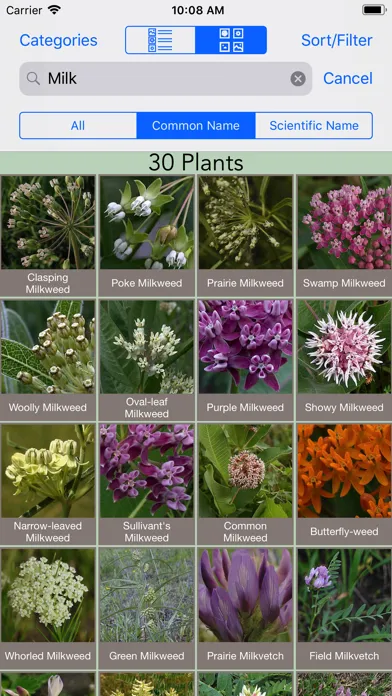 Minnesota Wildflowers Info. Screenshots