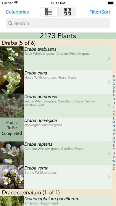 Minnesota Wildflowers Info. Screenshots