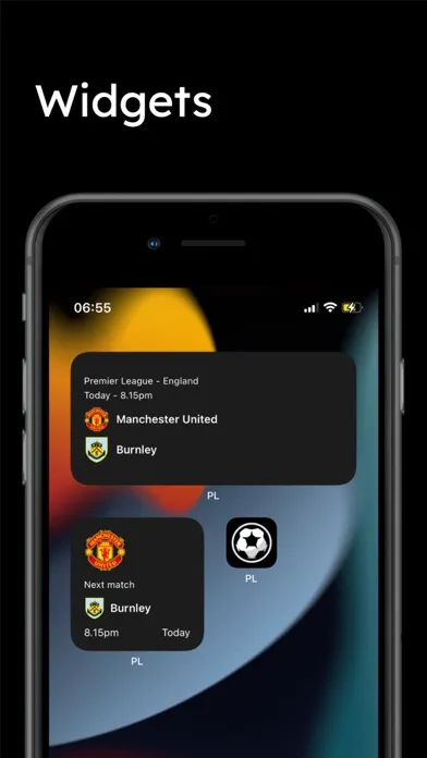 Scores for Premier League Screenshots
