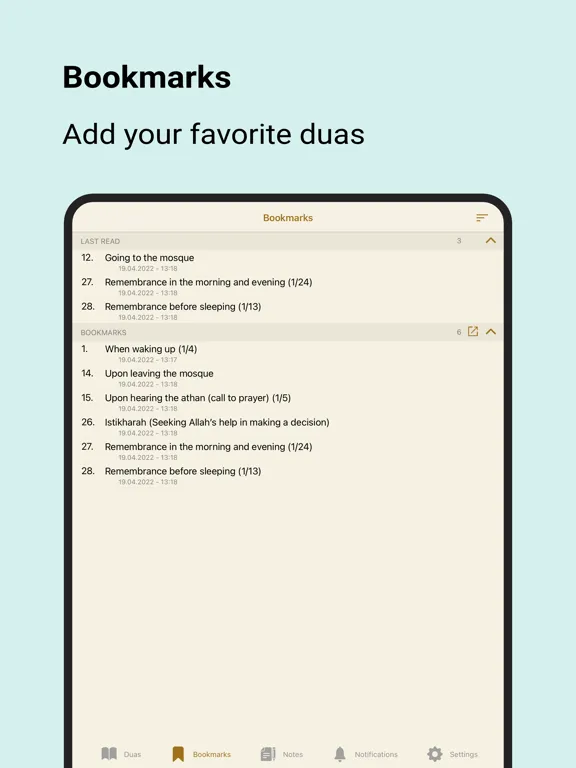 Скриншоты Dua & Dhikr (Hisnul Muslim) iPad 