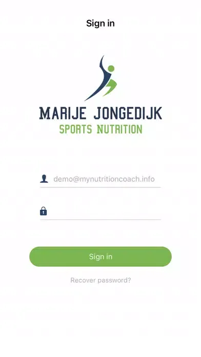 My Nutrition Coach应用截图