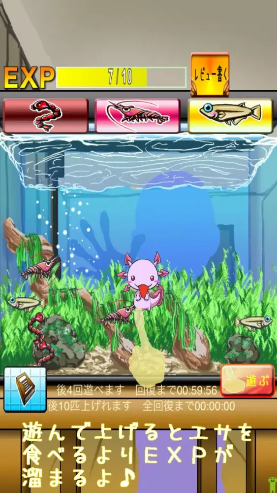 Screenshot di うぱの進化日記２