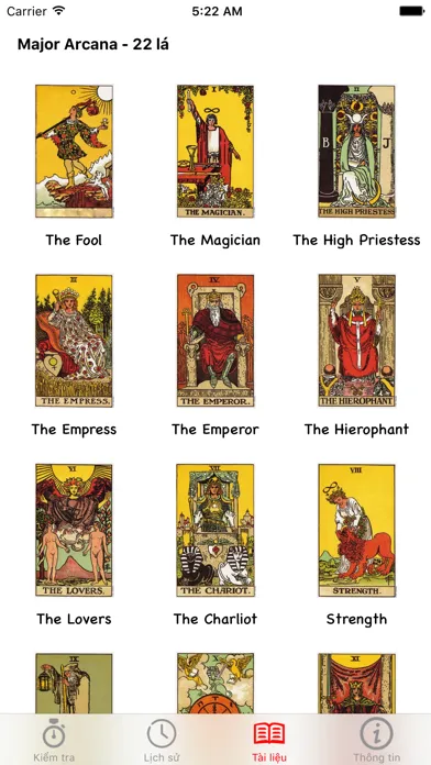 Tarot Certificate سکرین شاٹس
