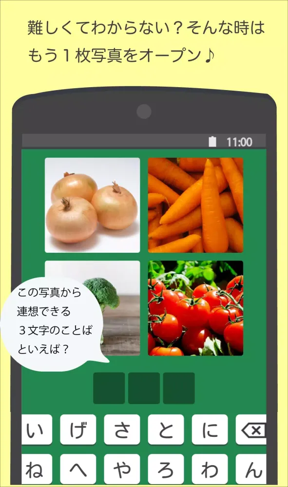 Скриншоты 写真から連想！クイズこれ何？