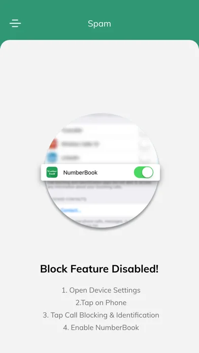 Number Book - Spam & Block Screenshots