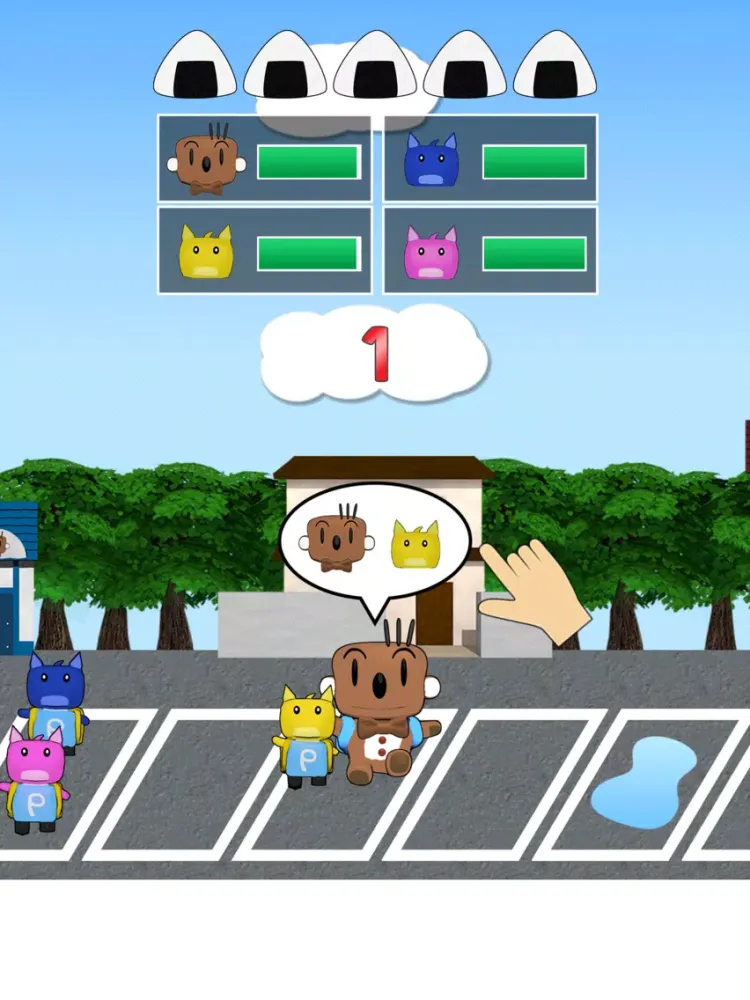 ภาพหน้าจอของ Okoachan Picnic Game iPad 