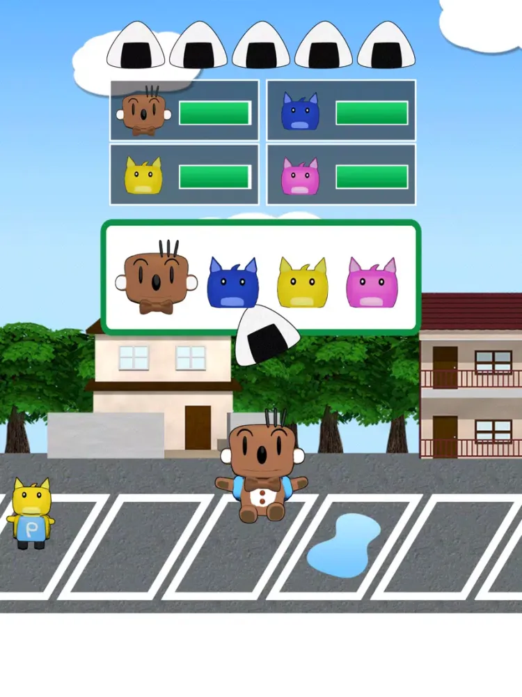ภาพหน้าจอของ Okoachan Picnic Game iPad 