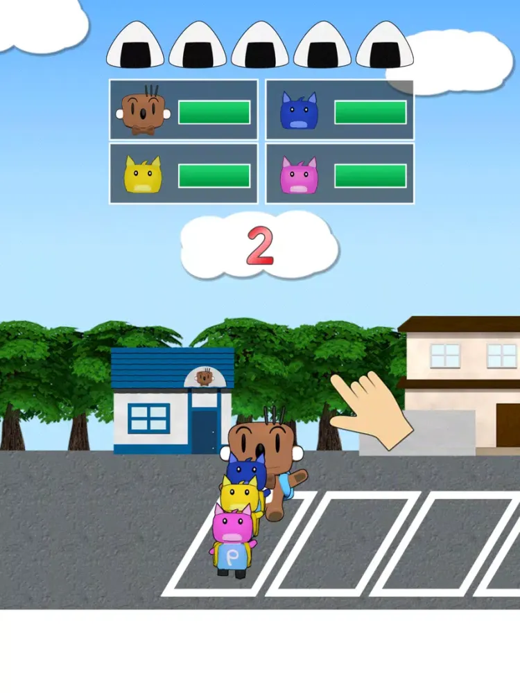 ภาพหน้าจอของ Okoachan Picnic Game iPad 