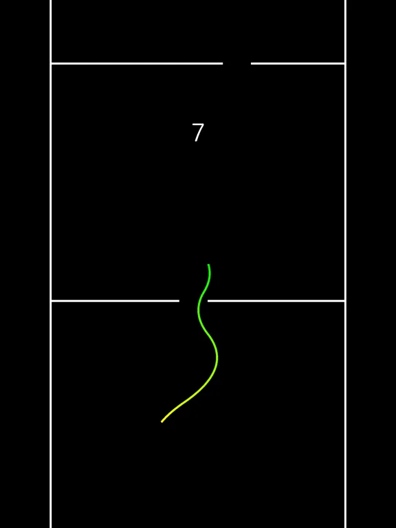 Scrolling Snake - Hard Game iPad 应用截图