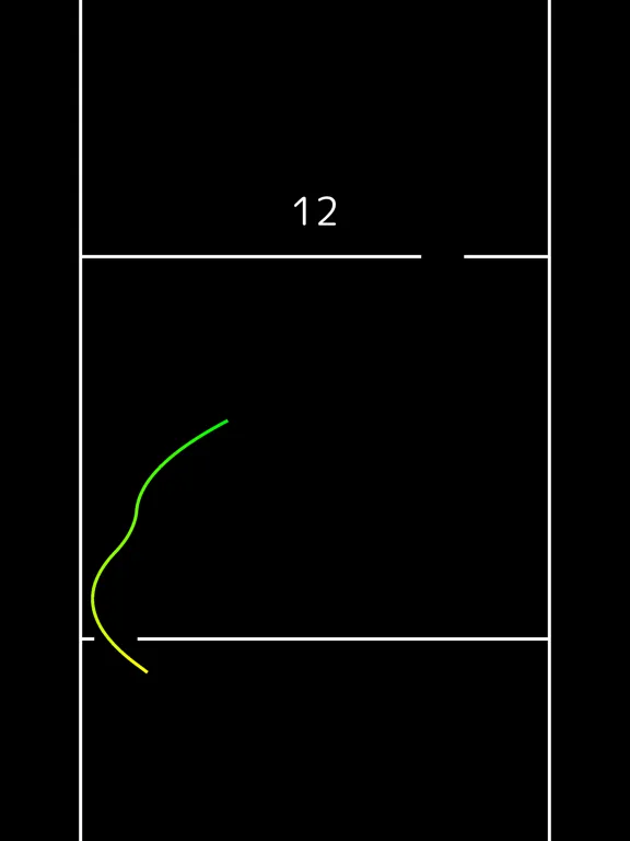 Scrolling Snake - Hard Game iPad 应用截图