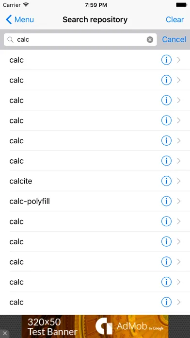 PWhub - Githubのリポジトリ情報などを閲覧、編集するアプリ Screenshots