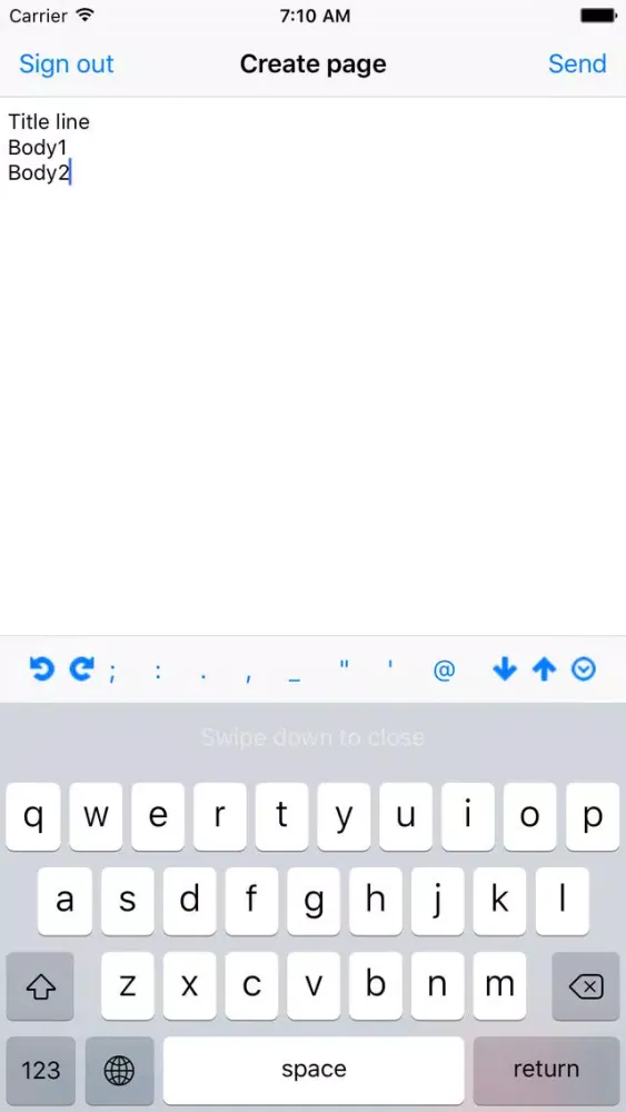Quickly create a memo - QuickOne سکرین شاٹس