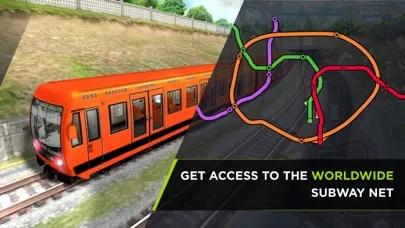 ภาพหน้าจอของ Subway Simulator 3D - Driving