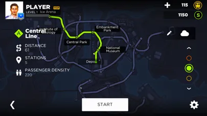 ภาพหน้าจอของ Subway Simulator 3D - Driving