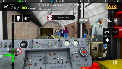 ภาพหน้าจอของ Subway Simulator 3D - Driving