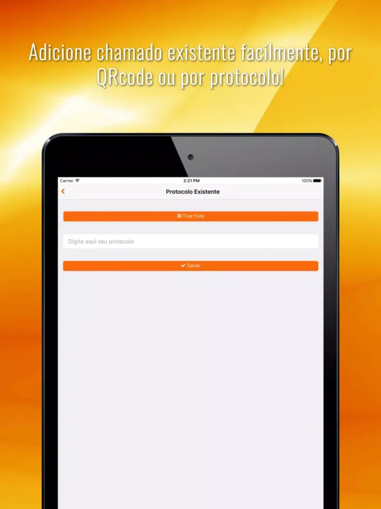 Ảnh chụp màn hình của Ouvidoria São José do Rio Claro iPad 