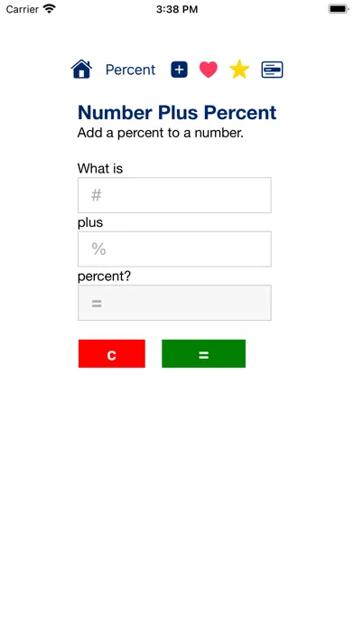 Percent Calculators Ekran Görüntüleri