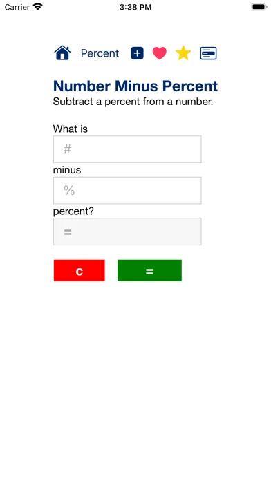 Percent Calculators Ekran Görüntüleri