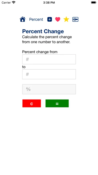 Percent Calculators Ekran Görüntüleri