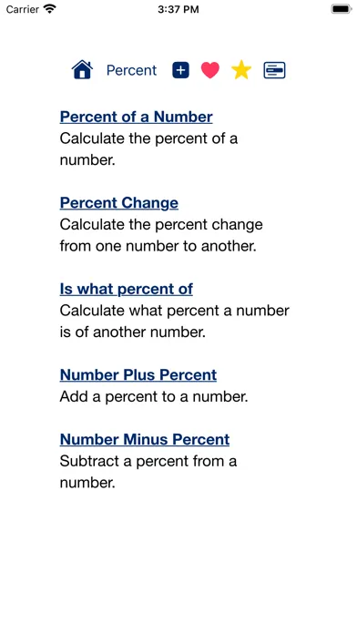 Percent Calculators Ekran Görüntüleri