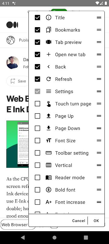 EinkBrodes captures d'écran de l'application5