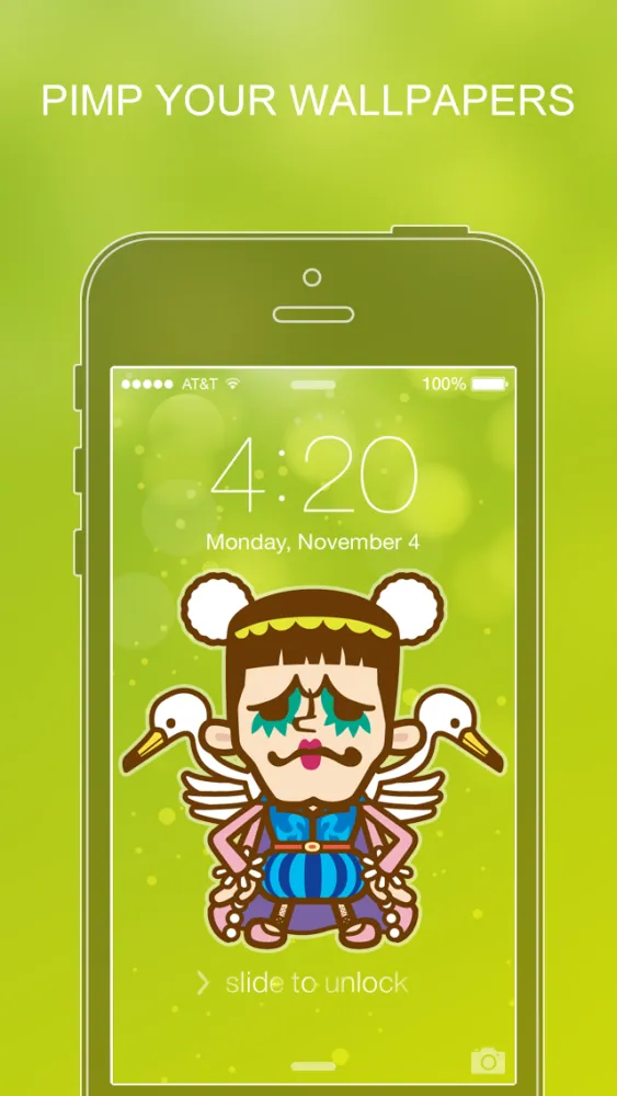 Pimp Your Wallpapers Pro - One Piece Special for iOS 7应用截图