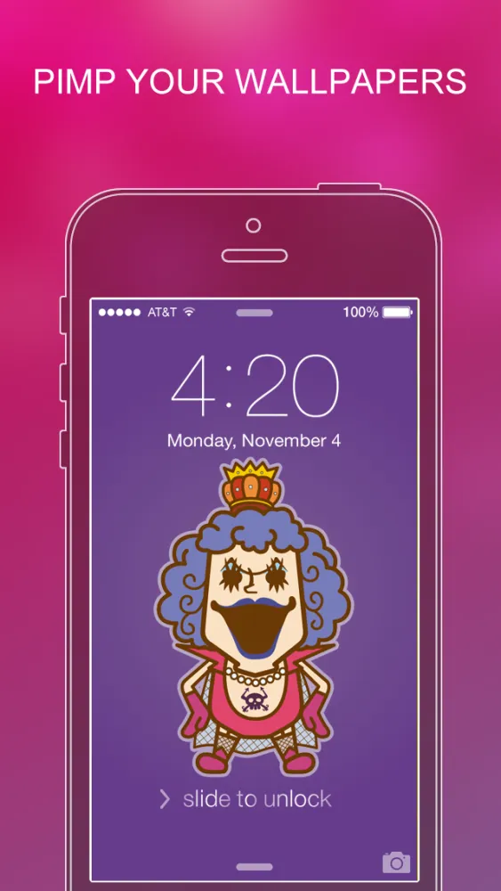 Pimp Your Wallpapers Pro - One Piece Special for iOS 7应用截图