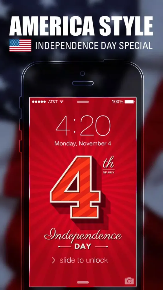 Capturas de pantalla de Pimp Your Wallpapers Pro - America Style & Independence Day Special for iOS 7
