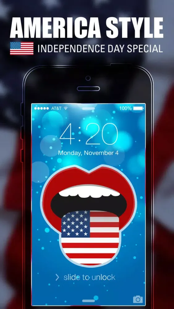 Capturas de pantalla de Pimp Your Wallpapers Pro - America Style & Independence Day Special for iOS 7